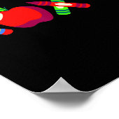 Xoxo Leraar Valentijnsdag Potlood En Appel 3 Poster (Hoek)