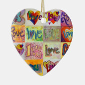 XOXO Liefde Mozaïek Kunst Schilderij Ornament (Rechts)