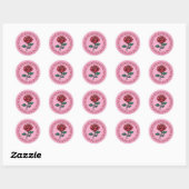 XOXO Liefde Roos Stickers (Vel)