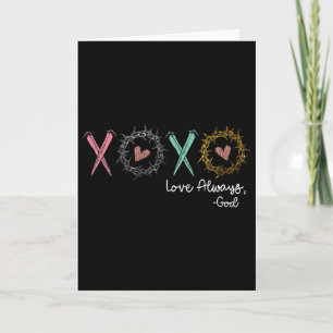 Xoxo Liefs God Kaart