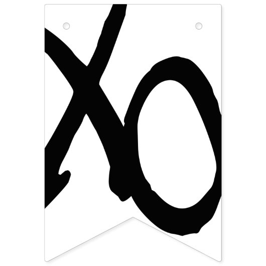 XOXO "LIEFT VAN" DE PASSEN GETROUWD VAN HET BEURSS VLAGGETJES (Tweede vlag)