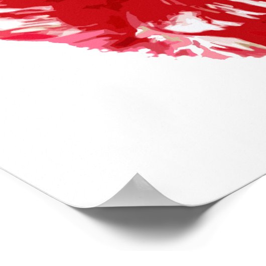 XOXO - LIPS POSTER (Hoek)