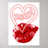 XOXO - LIPS POSTER (Voorkant)