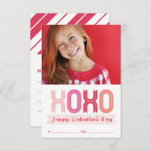 XOXO Love Classroom Valentijnsdag Fotokaarten Kaart (Voorkant / Achterkant)