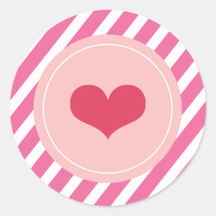 XOXO Love & Kisses Valentijn Party 3-inch Stickers