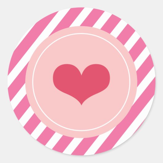 XOXO Love & Kisses Valentijn Party 3-inch Stickers (Voorkant)