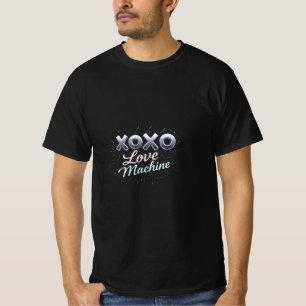 XOXO Love Machine – Futuristisch Romance T-shirt