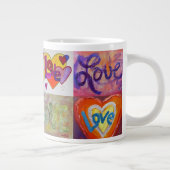 XOXO Love Mosaic Collage Paintings Mok (Rechts)