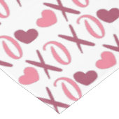 XOXO Love Valentijn design Tafelkleed (Gekanteld)