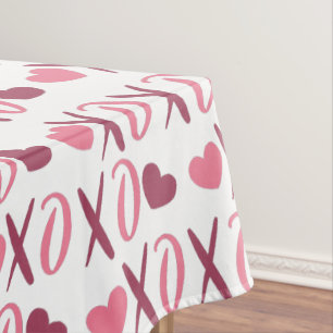 XOXO Love Valentijn design Tafelkleed