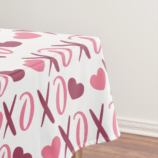 XOXO Love Valentijn design Tafelkleed (Voorbeeld)