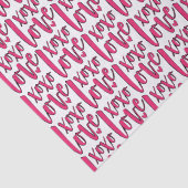 XOXO LOVE Valentijnsdag Tissuepapier (Detail)