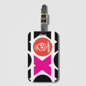 XOXO Luggage Tag Bagagelabel (Voorkant (verticaal))
