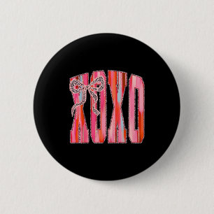 Xoxo Luipaard Strikte Grappige Valentijnsdag Coque Ronde Button 5,7 Cm