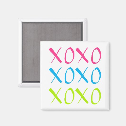 XOXO Magnet (Voorkant / Achterkant)