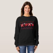XOXO Medische Valentijnsshirt Trui (Voorkant volledig)