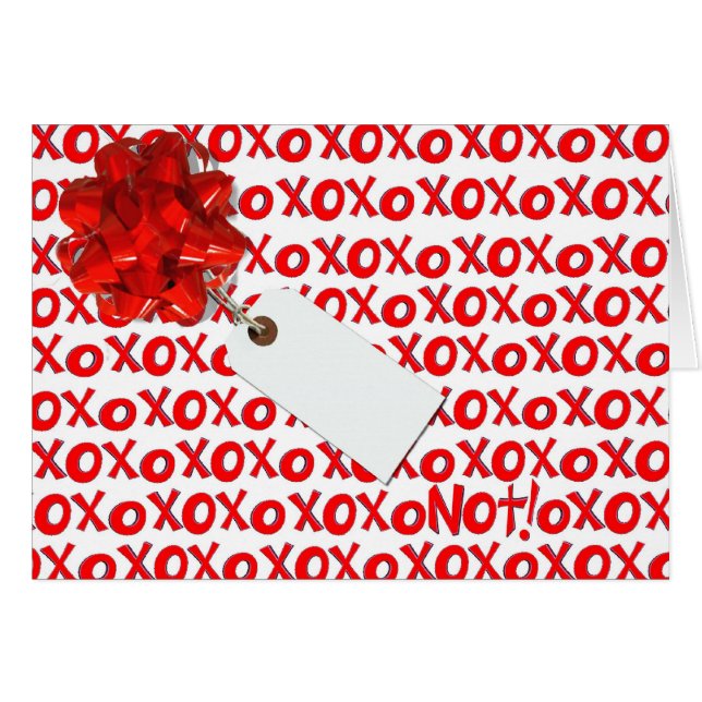 XOXO NIET (Voorkant Horizontaal)