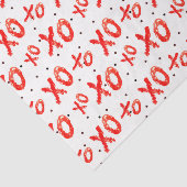XOXO (ontwerp 48 rode serie) Tissuepapier (Detail)
