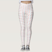 XOXO-ontwerp Leggings (Voorkant)
