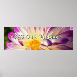 XOXO Onze verpleegsters kunstprint Happy Nurses We Poster