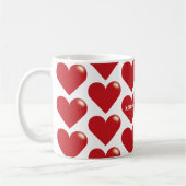 XOXO op warmte Koffiemok (Links)
