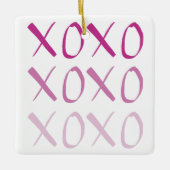 XOXO-Ornament Keramisch Ornament (Voorkant)