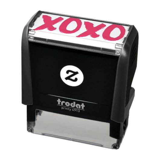 XOXO-penseelstreek Zelfinktende Stempel (Product)