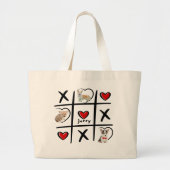 XOXO Pet Lover Foto's & Naam Grote Tote Bag (Voorkant)