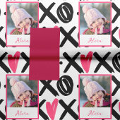 XOXO Photo and Heart Pattern Valentijnsdag Tissuepapier