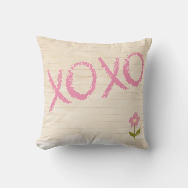 XOXO pillow Kussen (Voorkant)