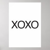 xoxo poster (Voorkant)