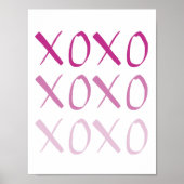 XOXO POSTER (Voorkant)