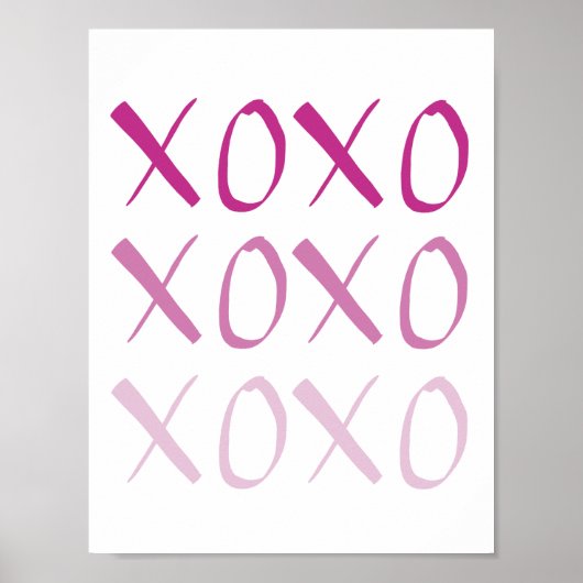 XOXO POSTER (Voorkant)