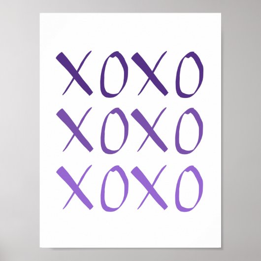 XOXO POSTER (Voorkant)