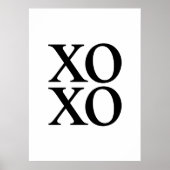 XOXO-Poster Poster (Voorkant)