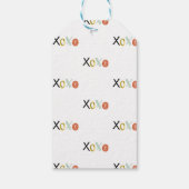 "XOXO" Prettige Valentijnsdag Cadeaulabel (Achterkant)