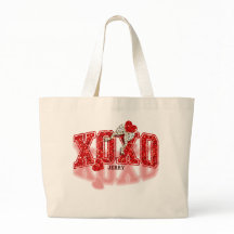 XOXO Rode Glitter Harten & Dalmatian Print Strik