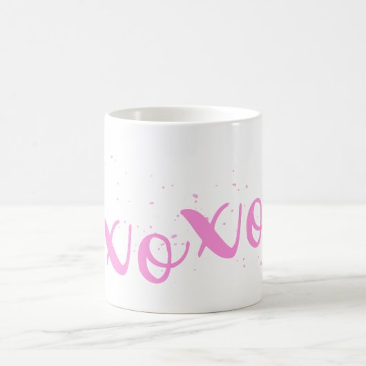xoxo-roze Trendy Koffiemok (Center)