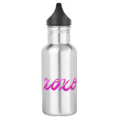xoxo roze waterfles  (Links)