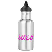 xoxo roze waterfles (Rechts)