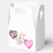 xoxo schattig Valentijns  geschenkdoos Bedankdoosjes (Geopend)