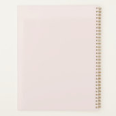 XOXO | Schattige & Liefdevol Roze Hart Planner (Achterkant)