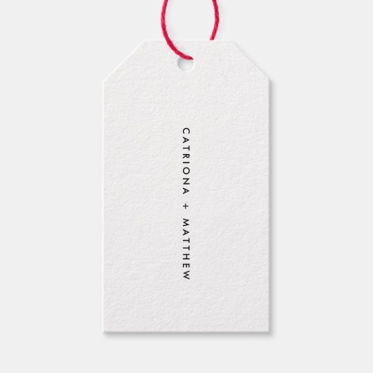 XOXO-script | Modern kalligrafie cadeau Label Cadeaulabel (Voorkant)