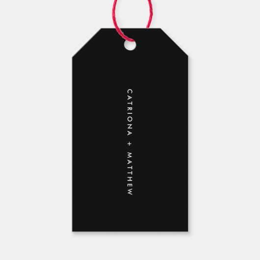 XOXO-script | Modern kalligrafie cadeau Label Cadeaulabel (Voorkant)