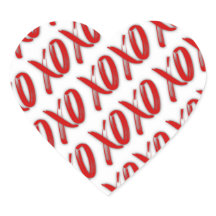 XOXO Seksy Rood Stickers