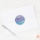 XOXO speciale levering Ronde Sticker (Envelop)