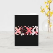 Xoxo Stethoscope Valentine Rn Pct Cna Nurse Nurse  Kaart (Gele Bloem)