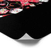 Xoxo Stethoscope Valentine Rn Pct Cna Nurse Nurse  Poster (Hoek)