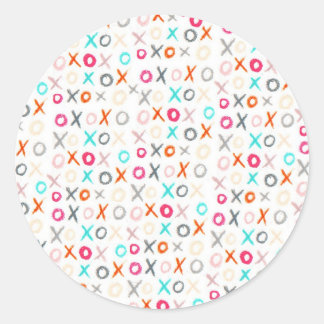 Xoxo-stickers Ronde Sticker