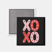 Xoxo Sweet Love Valentijn Heart Romantic Valentijn Magneet (Voorkant / Achterkant)